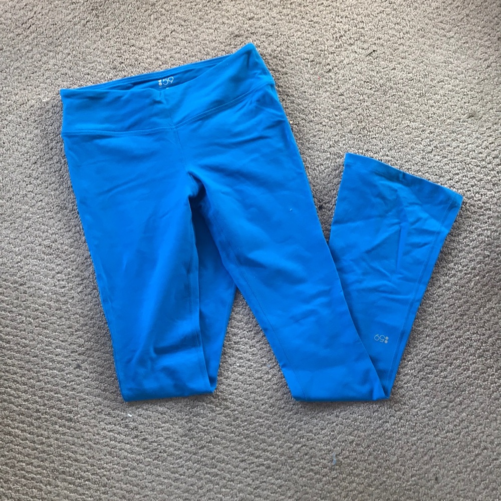 BEAUTIFUL BLUE SPLITS 59 WIDE LEG YOGA PANT